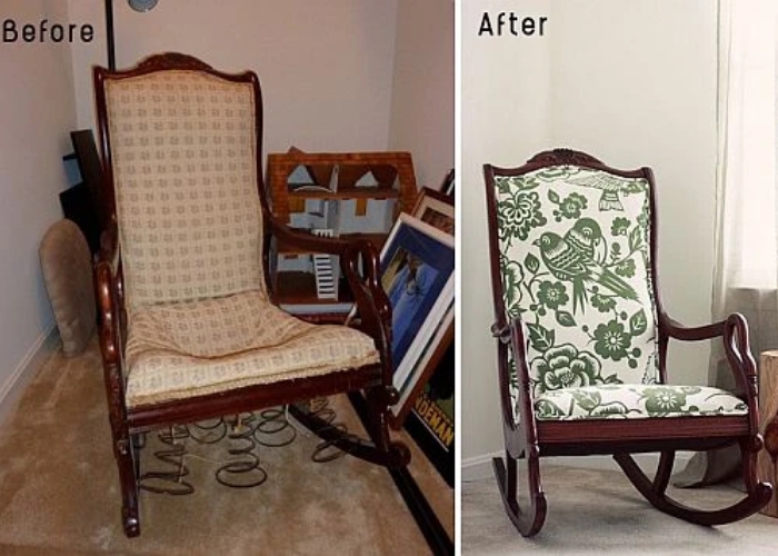 Tận dụng sử dụng lại nội thất cũ