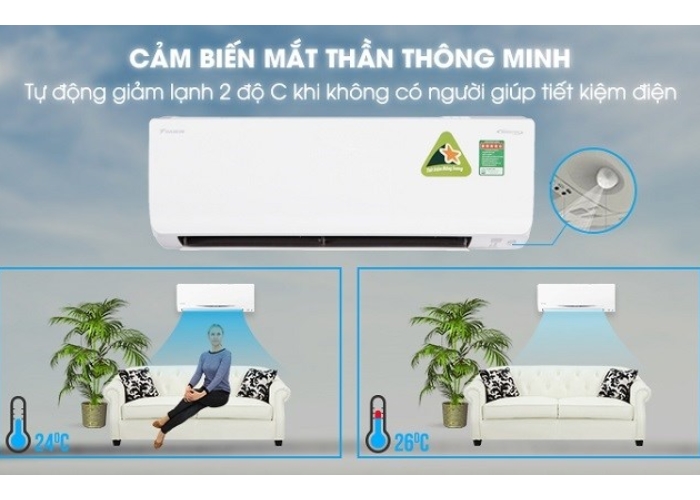 m&aacute;y lạnh dakin tiết kiệm điện