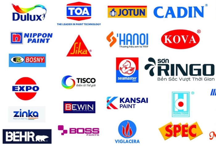 Các hãng sơn nước chất lượng Các hãng sơn nước chất lượng