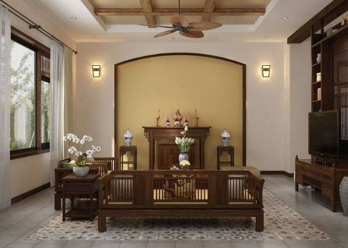 Thiết kế nội thất mang đậm bản sắc Việt Thiết kế nội thất mang đậm bản sắc Việt