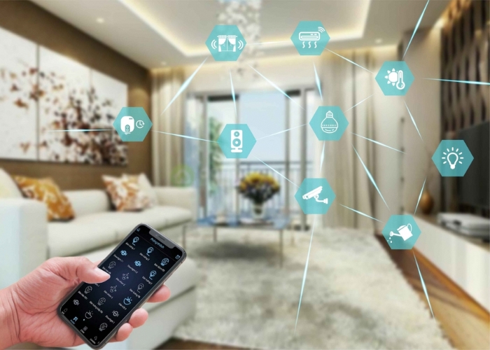 Nhà ở thông minh, điều khiển tự động bằng giọng nói hoặc trợ lý ảo thông qua smartphone Xu hướng nhà ở thông minh