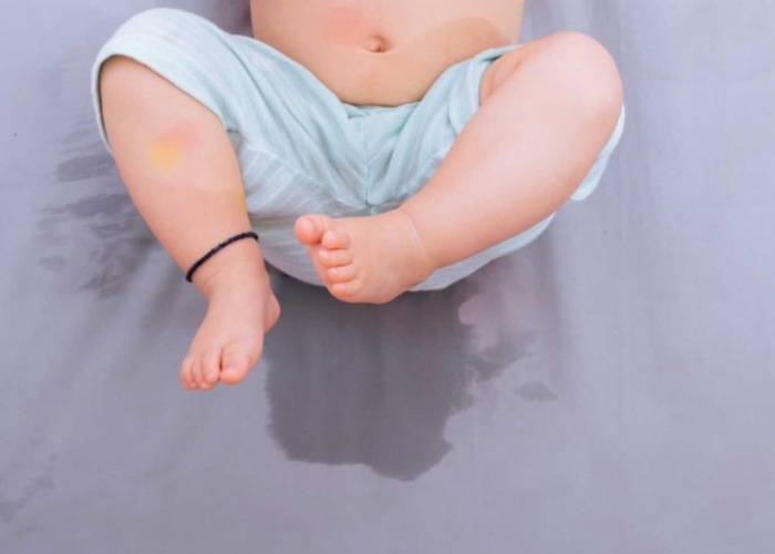 cach giat nem dinh nuoc tieu