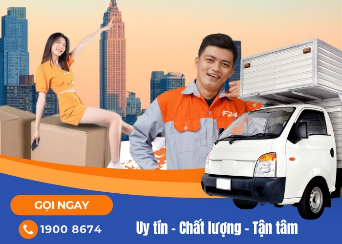 chuyển nh&agrave; bằng xe tải