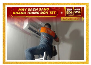 khu vực thợ điện lạnh trực tết