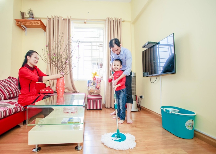 tổng vệ sinh nh&agrave; ở