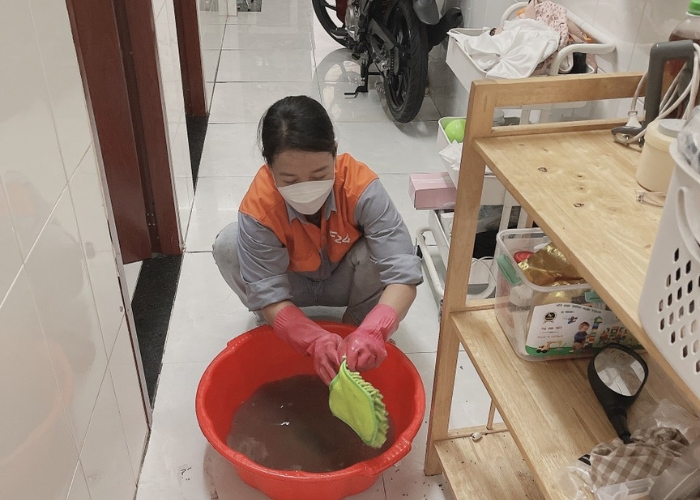 dịch vụ vệ sinh nh&agrave; ở