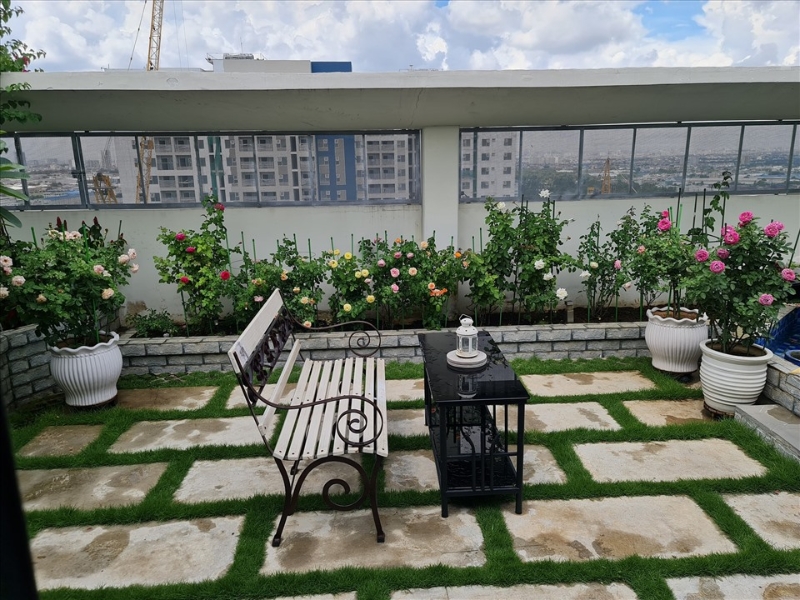 dịch vụ chống thấm bồn hoa 