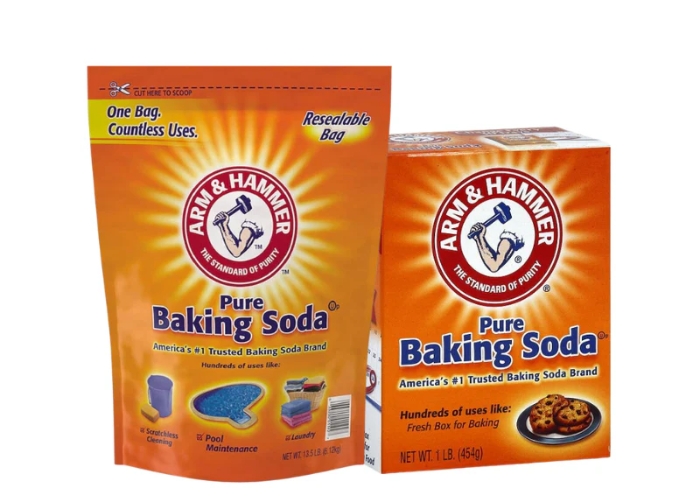 Giặt nệm bằng baking soda 