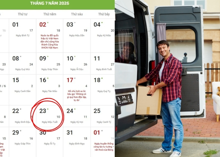 tháng 7 chuyển nhà ngày nào tốt