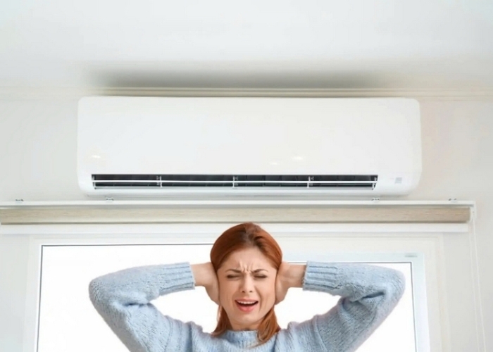 m&aacute;y lạnh chạy ồn