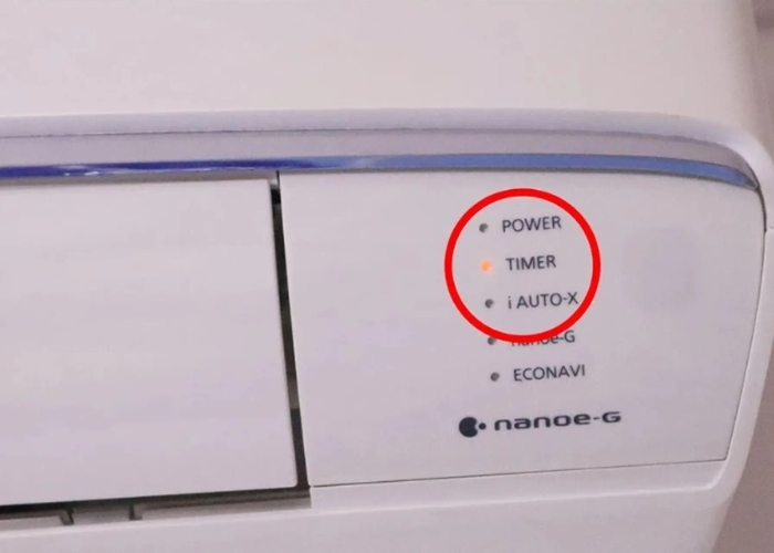 m&aacute;y lạnh panasonic b&aacute;o lỗi