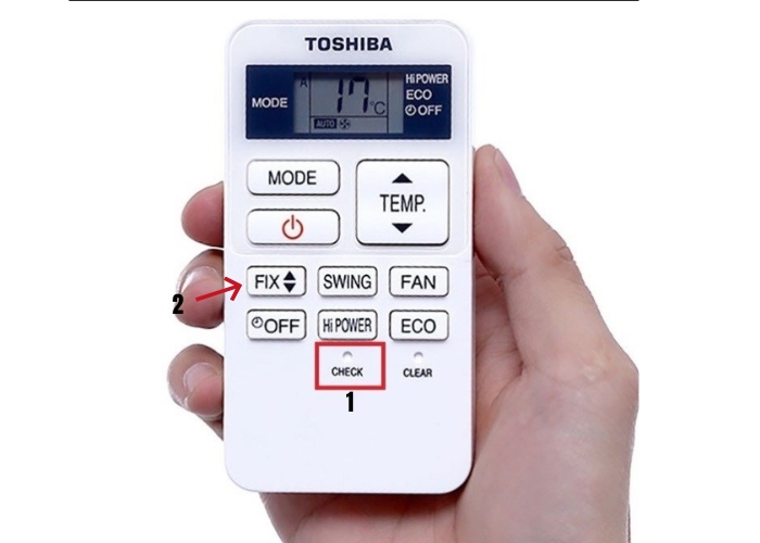 Bảng m&atilde; lỗi m&aacute;y lạnh Toshib