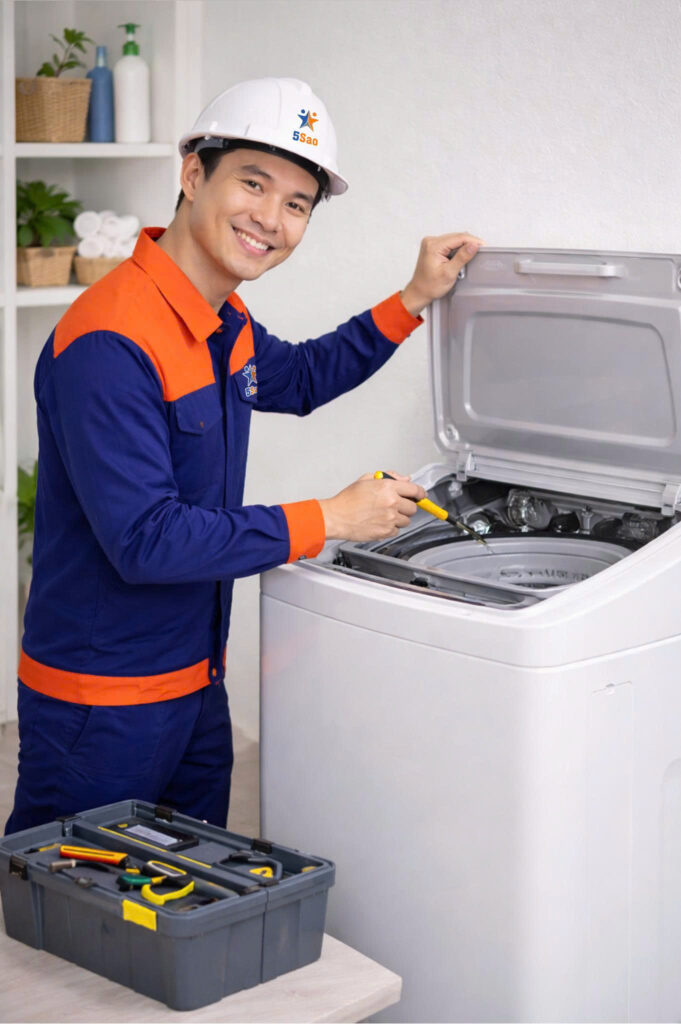 c&aacute;ch sửa chữa m&aacute;y giặt