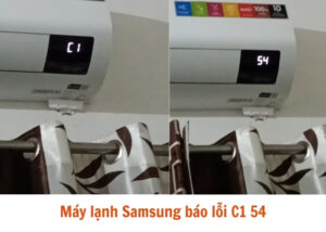 máy lạnh samsung báo lỗi C1 54
