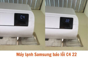 Máy lạnh Samsung báo lỗi C4 22