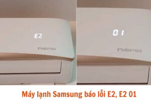 Máy lạnh samsung báo lỗi e2