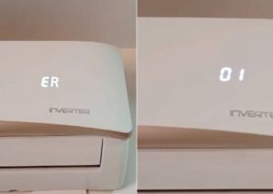 máy lạnh samsung báo lỗi ER 01