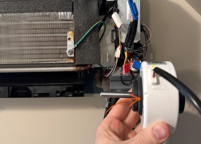 Motor quạt d&agrave;n lạnh hỏng