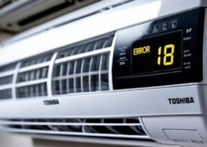 Máy lạnh toshiba báo lỗi 18
