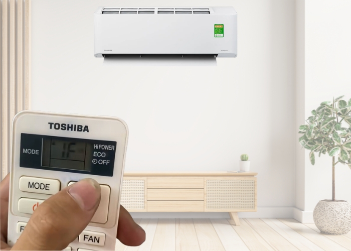 máy lạnh toshiba báo lỗi 1F