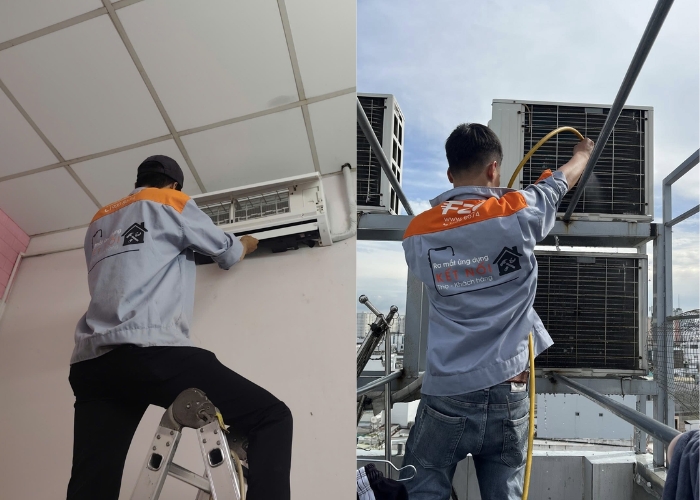 Tổng hợp bảng mã lỗi máy lạnh Samsung, cách khắc phục chi tiết 3 vệ sinh máy lạnh