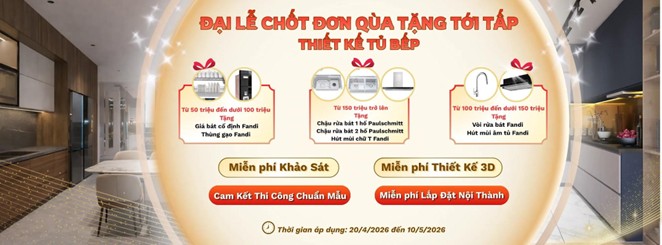 đại lễ chốt bếp