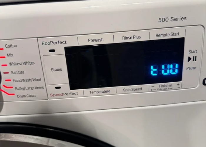 Bảng m&atilde; lỗi m&aacute;y giặt Bosch