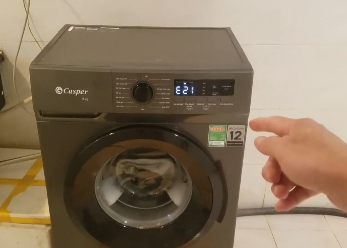 bảng m&atilde; lỗi m&aacute;y giặt casper
