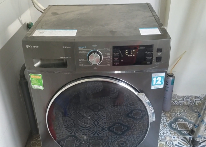 Lỗi E10: M&aacute;y giặt kh&ocirc;ng được cấp nước