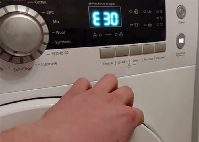 bảng m&atilde; lỗi m&aacute;y giặt Midea