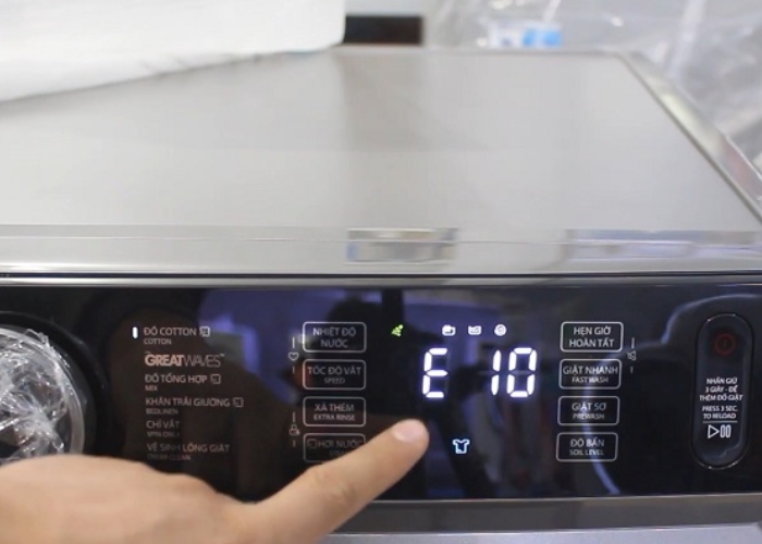 bảng m&atilde; lỗi m&aacute;y giặt toshiba