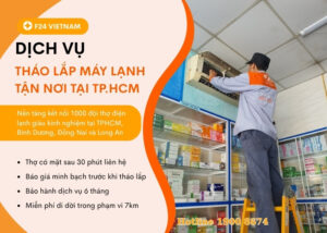 tháo lắp máy lạnh Samsung