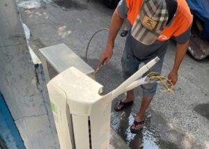 Tháo lắp máy lạnh Beko