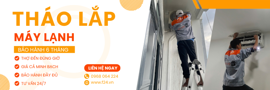 th&aacute;o lắp m&aacute;y lạnh