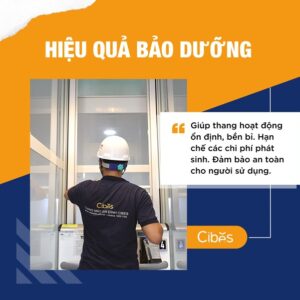 bảo dưỡng thang máy