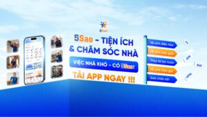 5Sao - Tiện ích chăm sóc nhà nhanh chóng