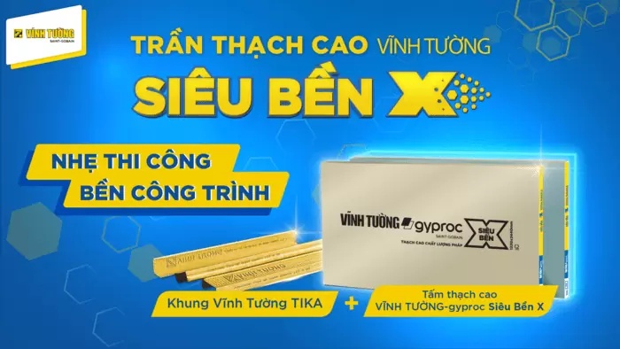 Một hệ trần - vách được tạo nên từ nhiều thành phần