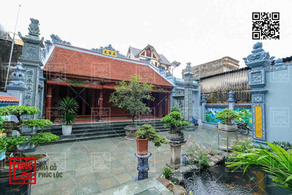 Mẫu nhà thờ họ 3 gian Mẫu nhà thờ họ 3 gian