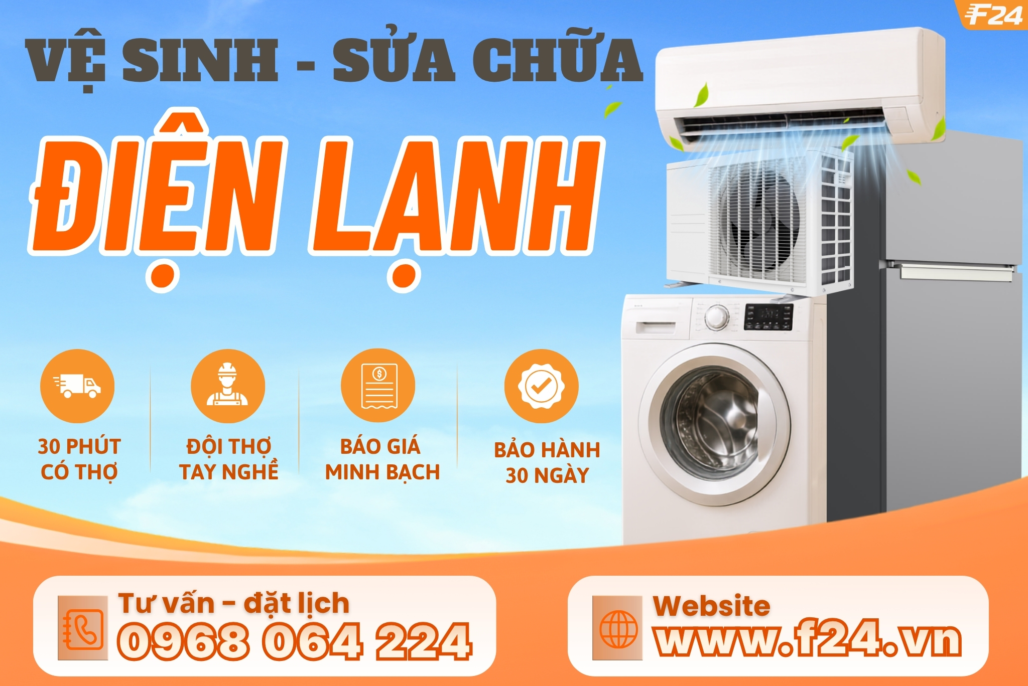 vệ sinh điện lạnh